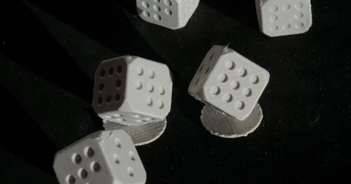 Miwin dice (intransitive) by Jack Download free STL model