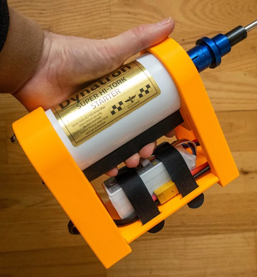 Battery holder for Sullivan Dynatron Starter by jszewczyk