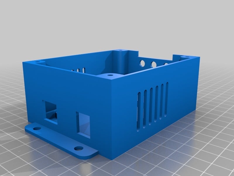 Case for Arduino UNO, CNC Shield and 60x60 or 40x40 fan (grbl). by ...