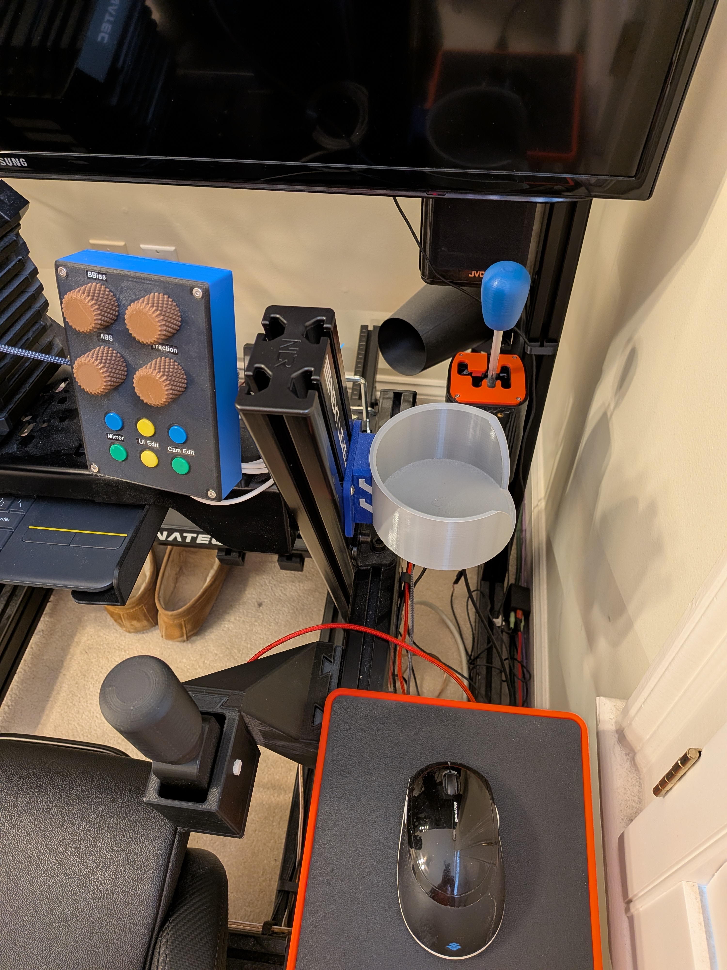 Miniatura 5 do modelo 3D Sim Racing Sequential Shifter