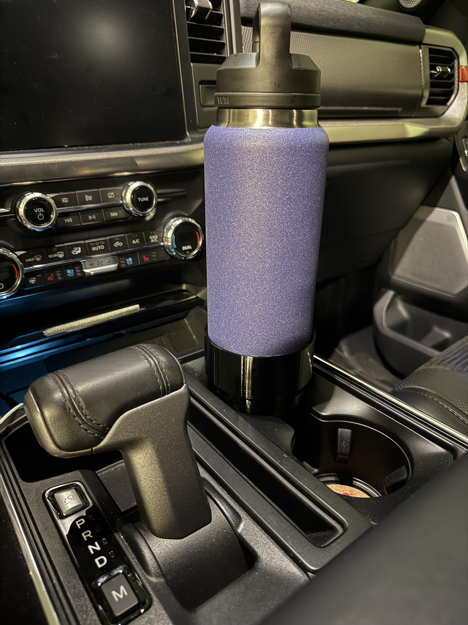 Yeti 26oz Bottle Ford F150 Cup Holder Adapter (2021+)