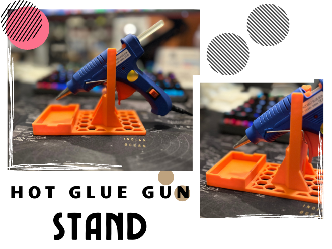 Hot Glue Gun Stand