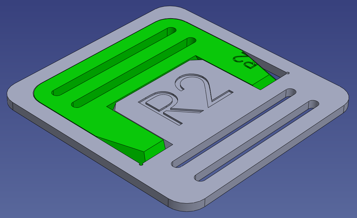 3DP optimized buckle