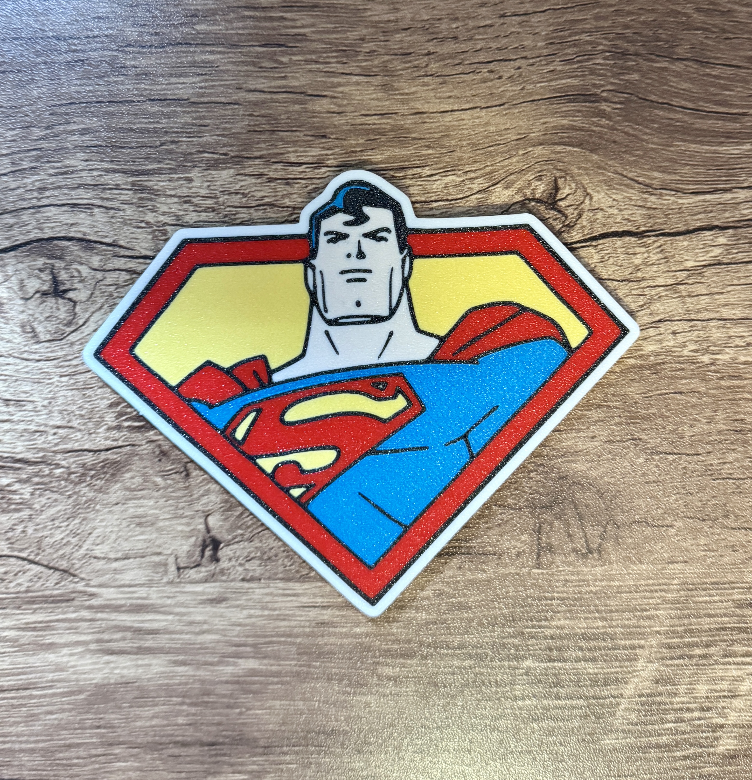Superman Magnet (multi-color)(8x3mm magnets)