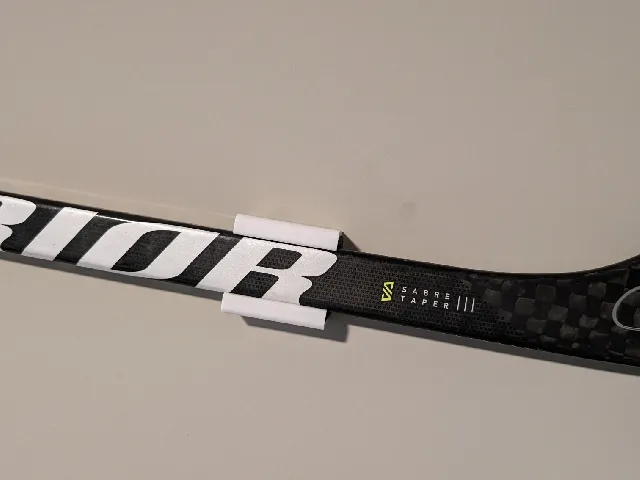 Hockey stick wall mount