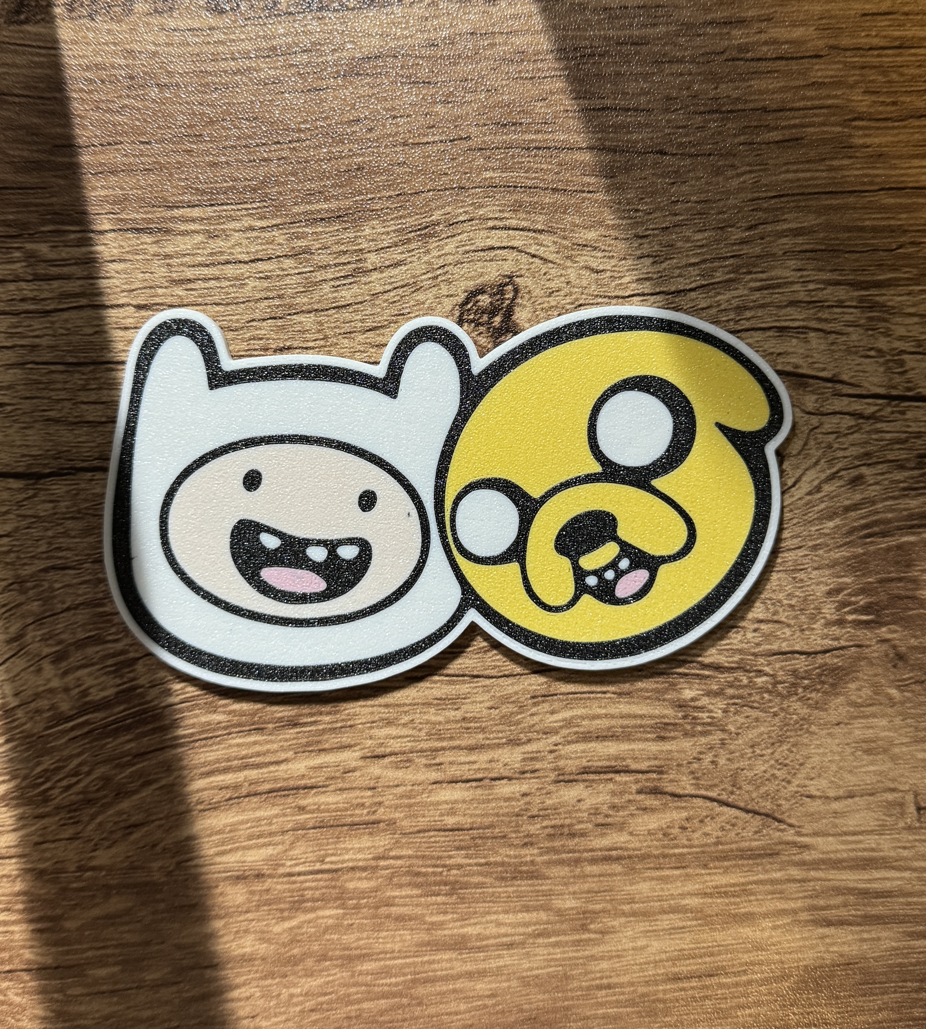 Adventure Time Jake and Finn Magnet (multi-color)(8x3mm magnets)