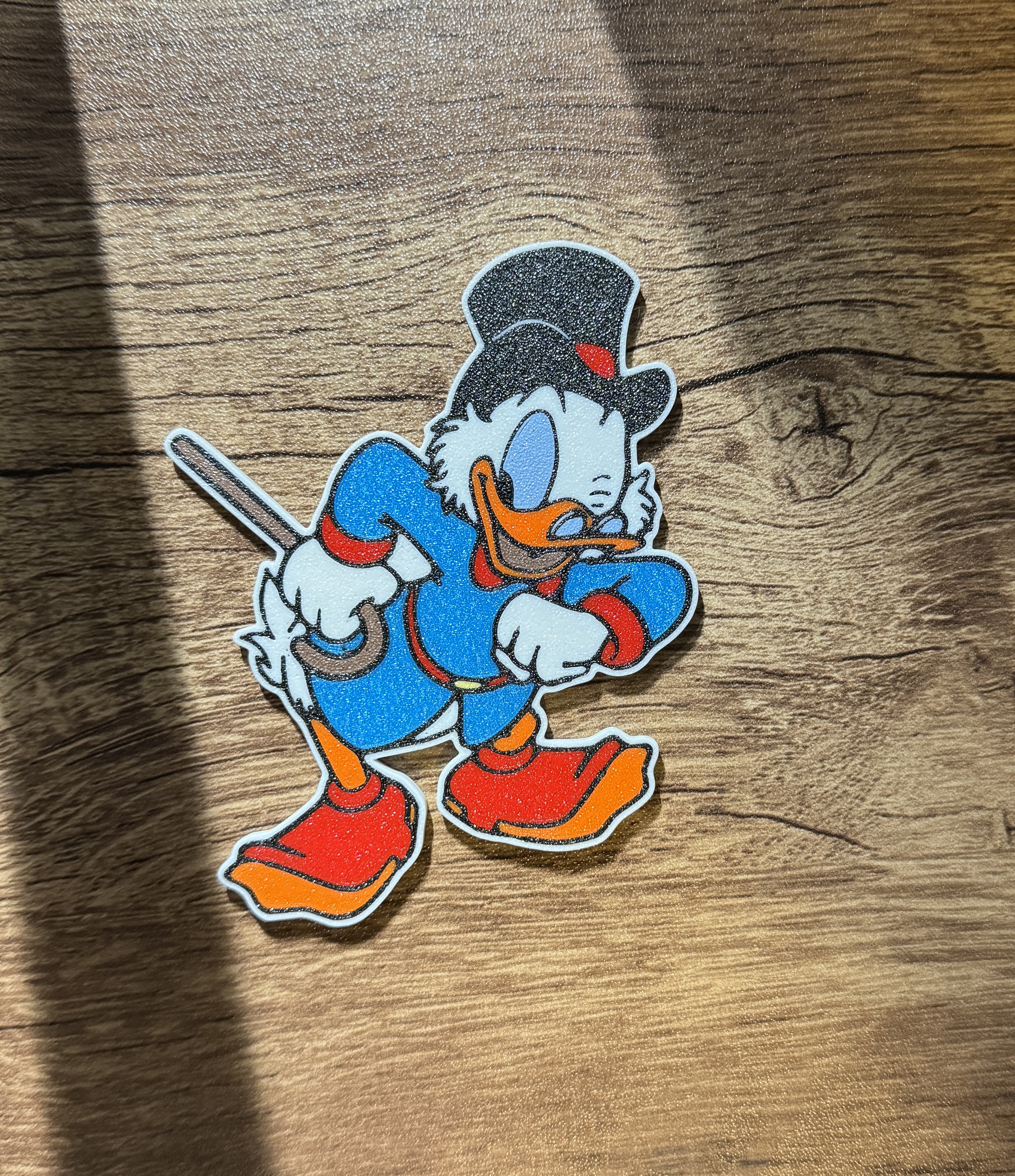 Ducktales Scrooge McDuck Magnet (multi-color)(8x3mm magnets)