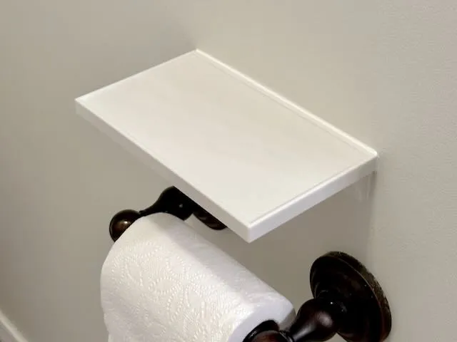Bathroom phone shelf - parametric