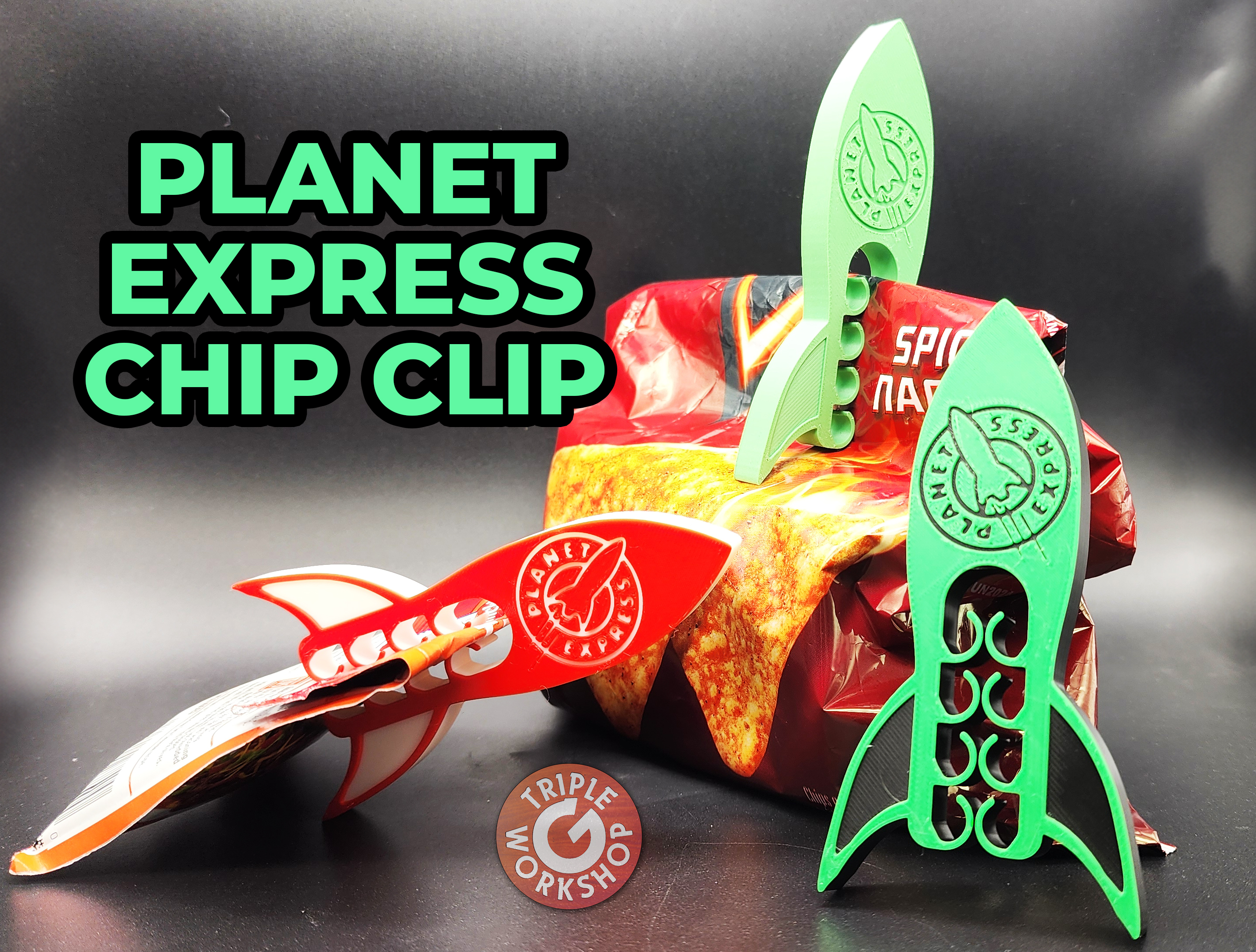 Planet Express Ship Chip Clip
