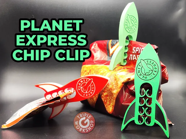 Planet Express Ship Chip Clip