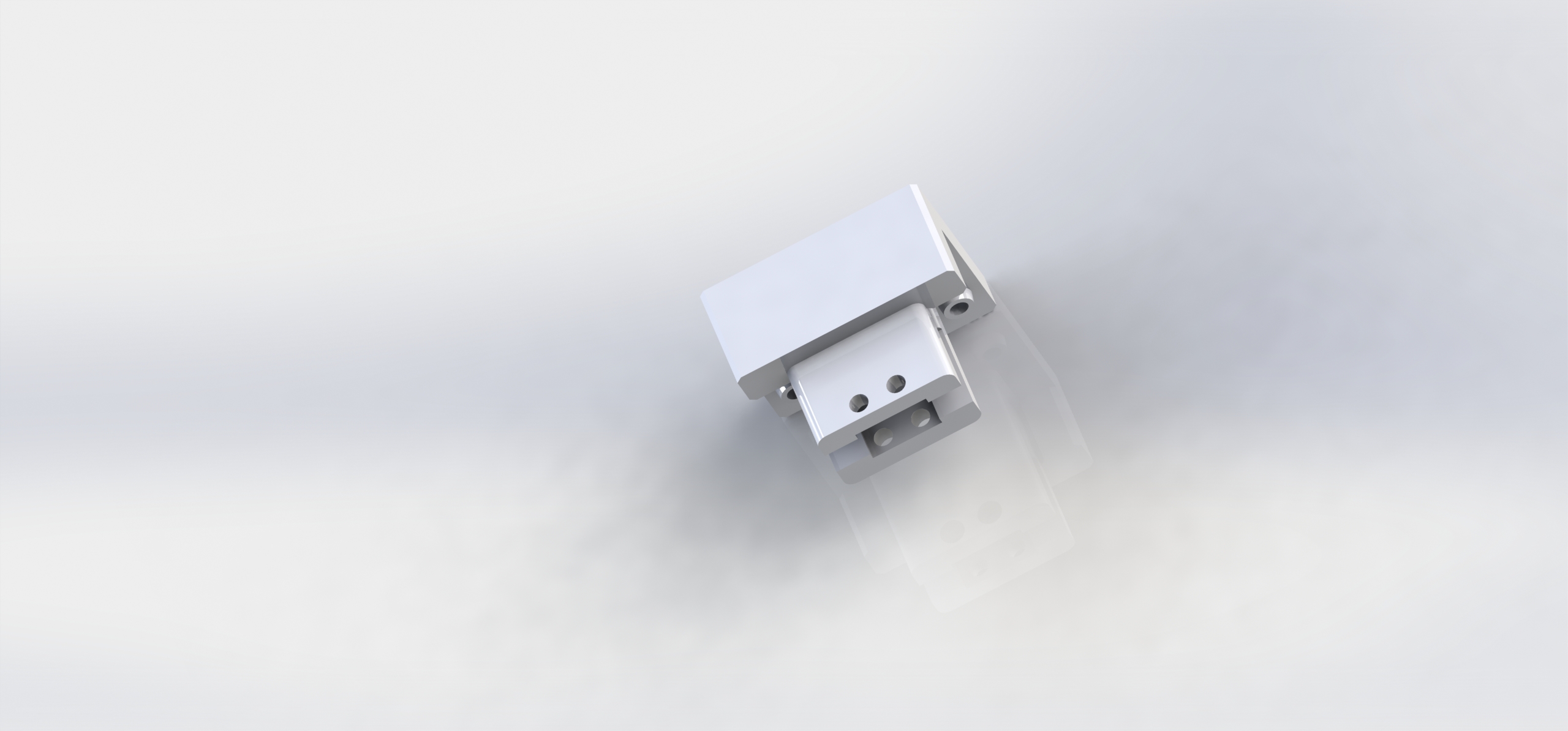 Hero Me Gen7 Bambu Hotend Mount for Elegoo Neptune 3 Pro 3D model thumbnail