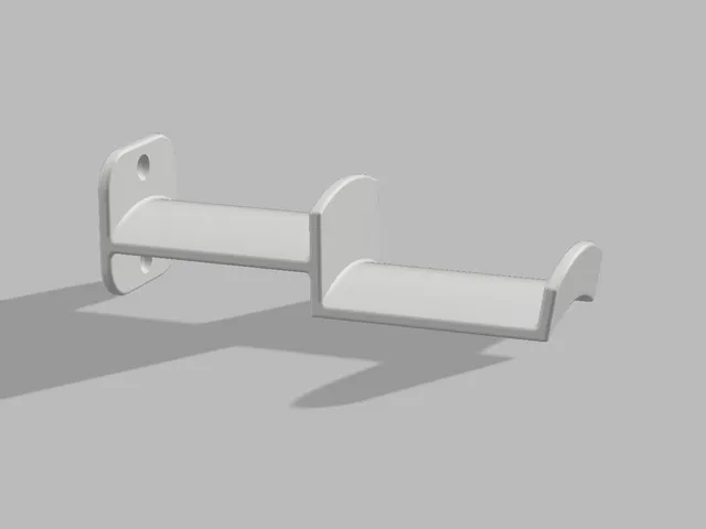 Wall Mount Double Headphone Hook