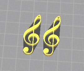 Miniatura 2 do modelo 3D Pendientes clave de SOL