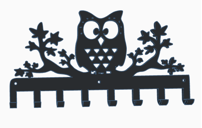 owl key holder