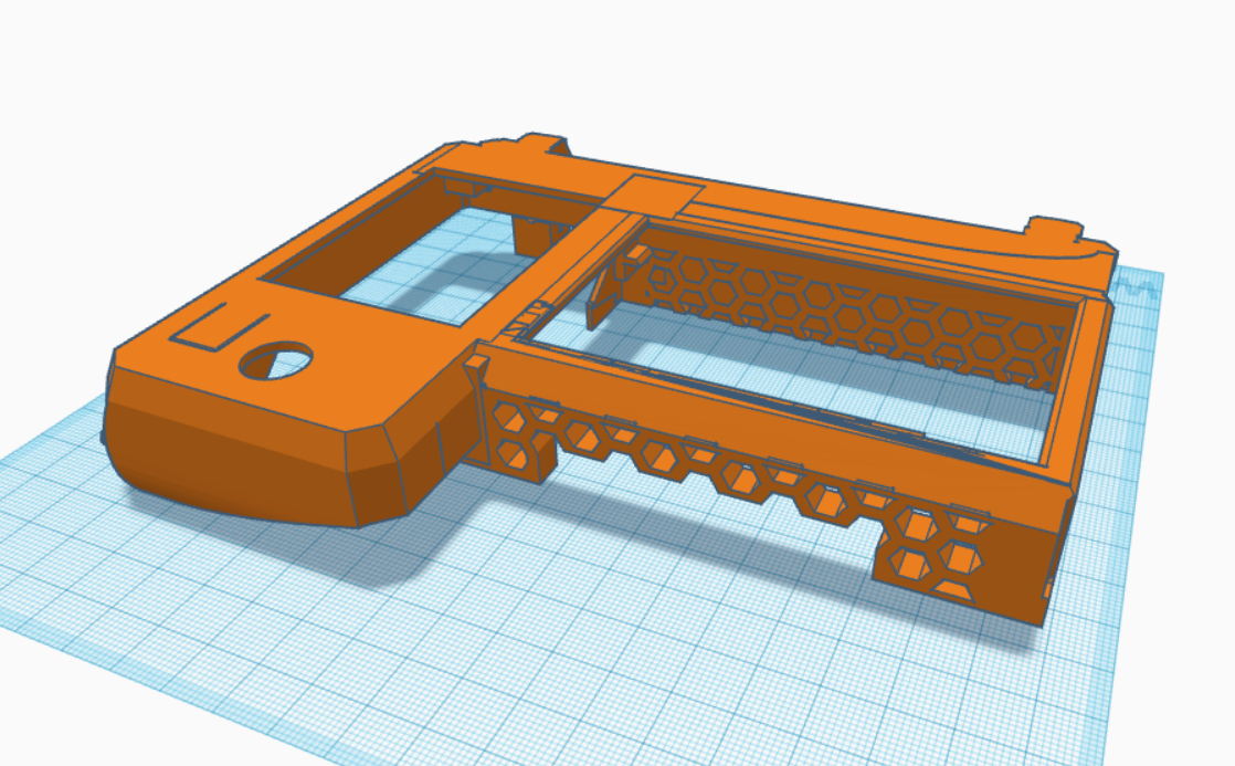 Hyperpixel Stand for Prusa MK3 3D model thumbnail