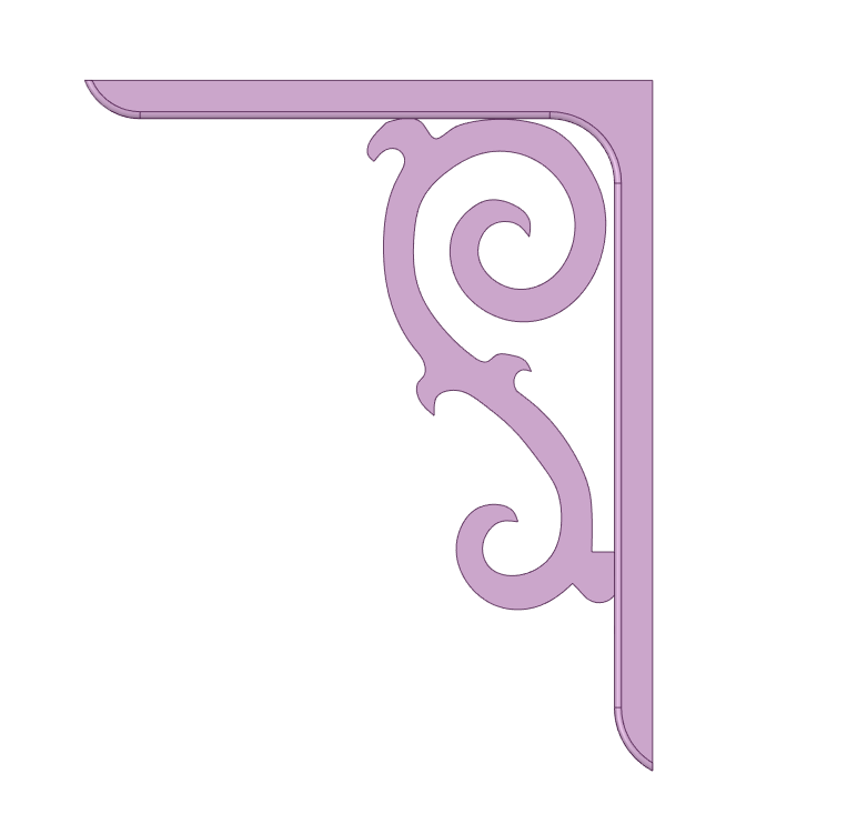 Victorian Style Scalable Brackets — miniatura 4