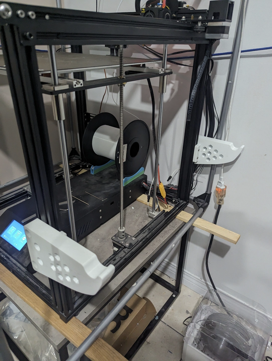 Ender 5 Plus Side Mount spool holder by Dennis Howse | Download free ...