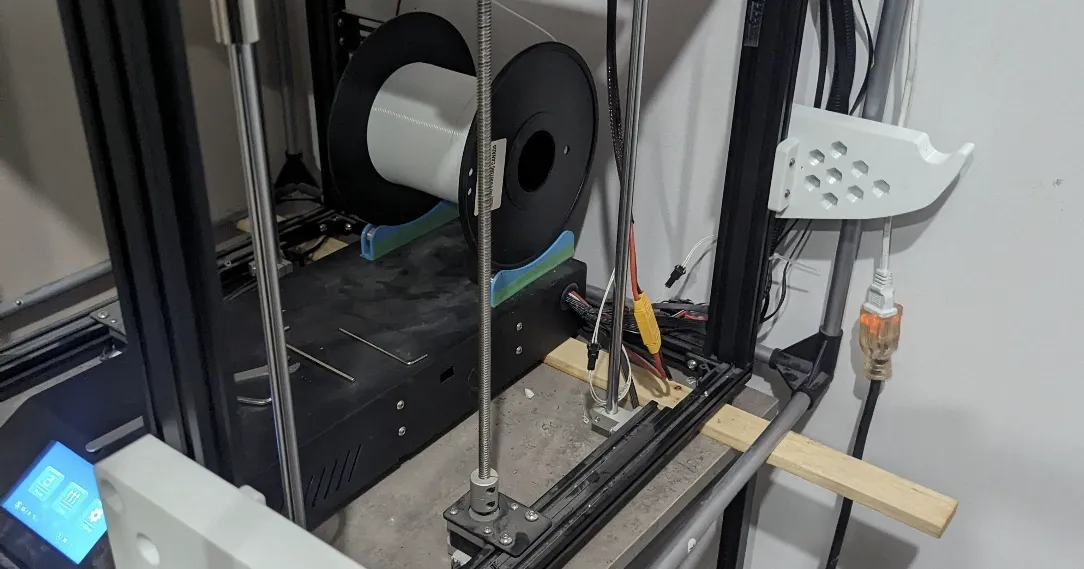 Ender 5 Plus Side Mount spool holder by Dennis Howse | Download free ...