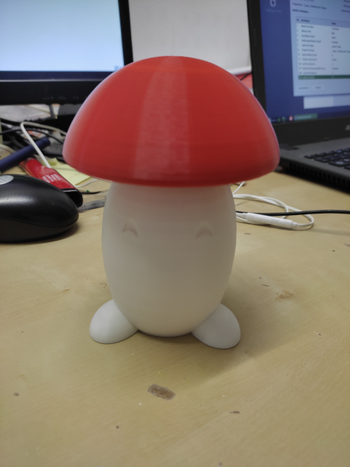 Merry mushroom dice box