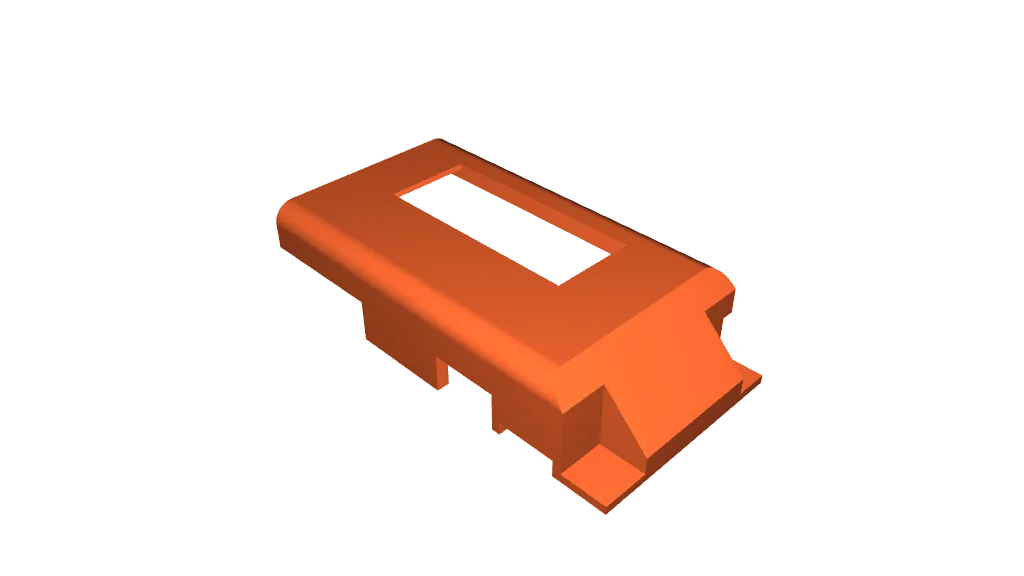 Aurora lily58 oled housing choc low profile by ra download free stl
