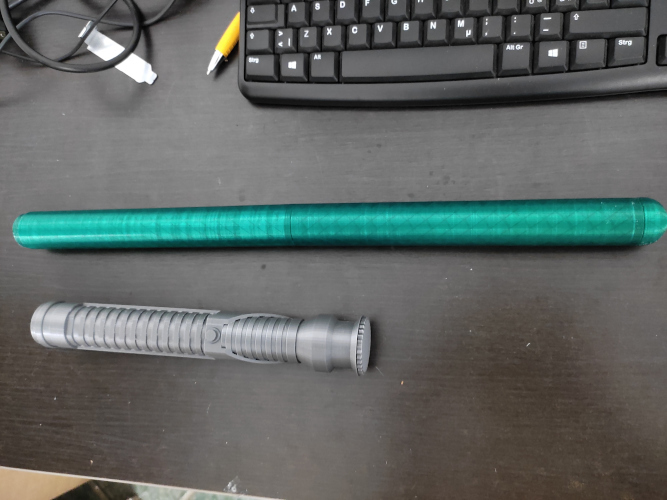 Lightsaber dice box by Tooner.it Download free STL model