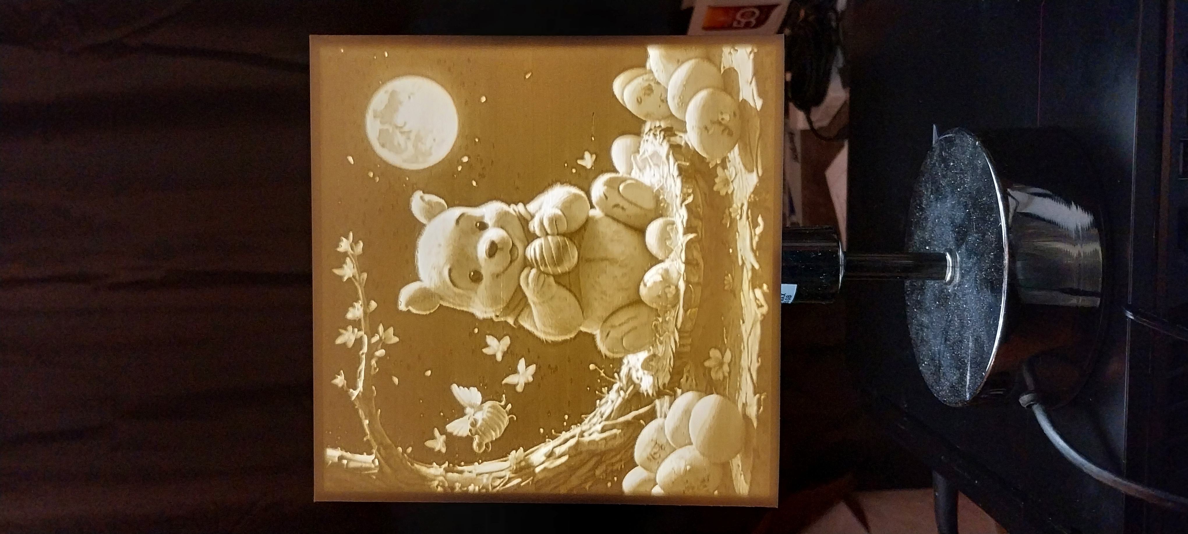 Easter Winnie lamp shade by lvlacleod Download free STL model