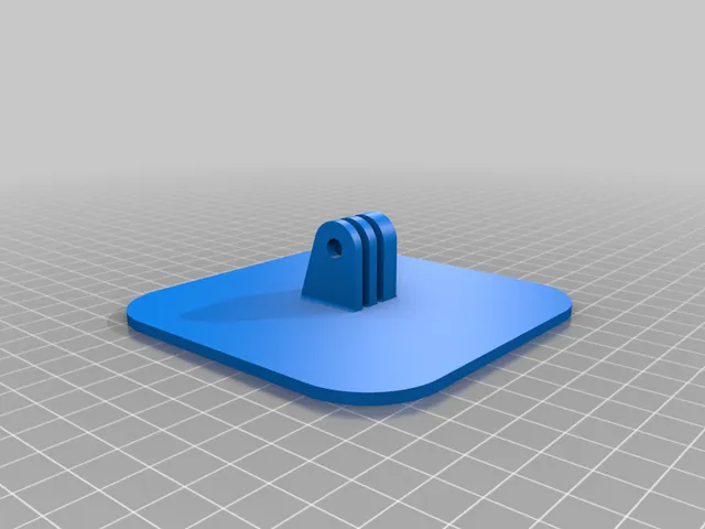GoPro flush stand mount