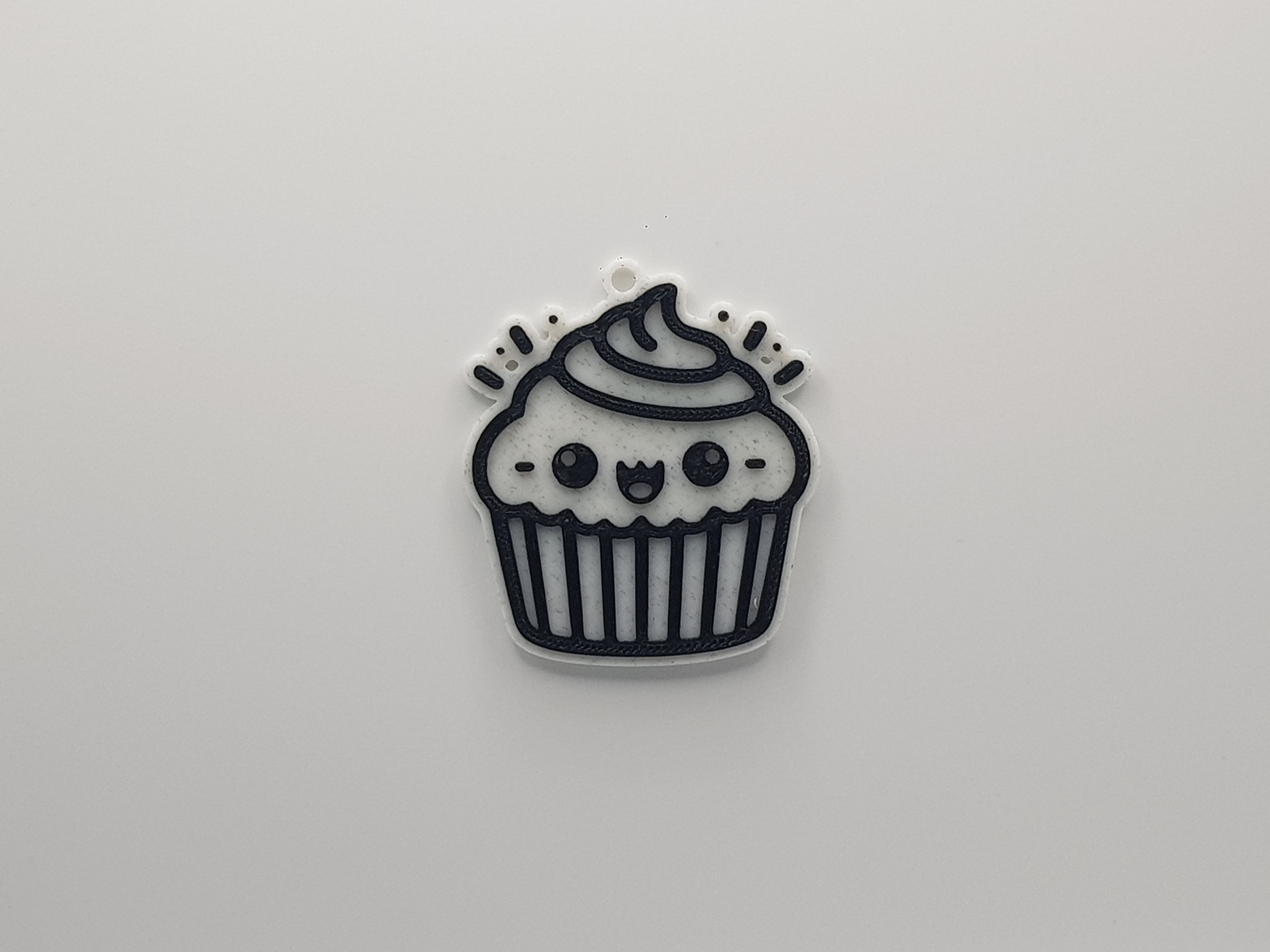 Cute Cupcake Keychain