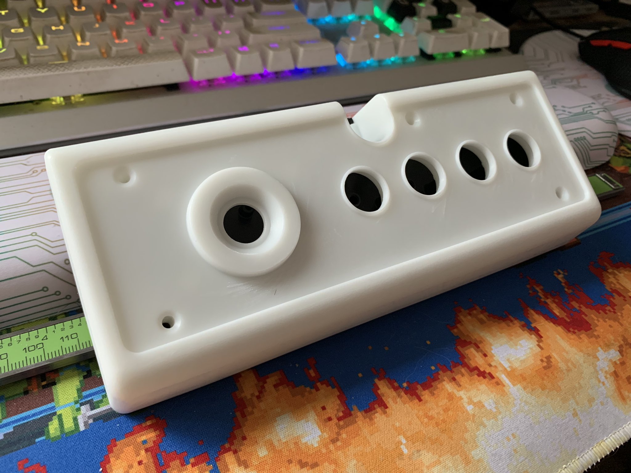 Vectrex Controller replacement Shell by RetroGameRevival | Download ...