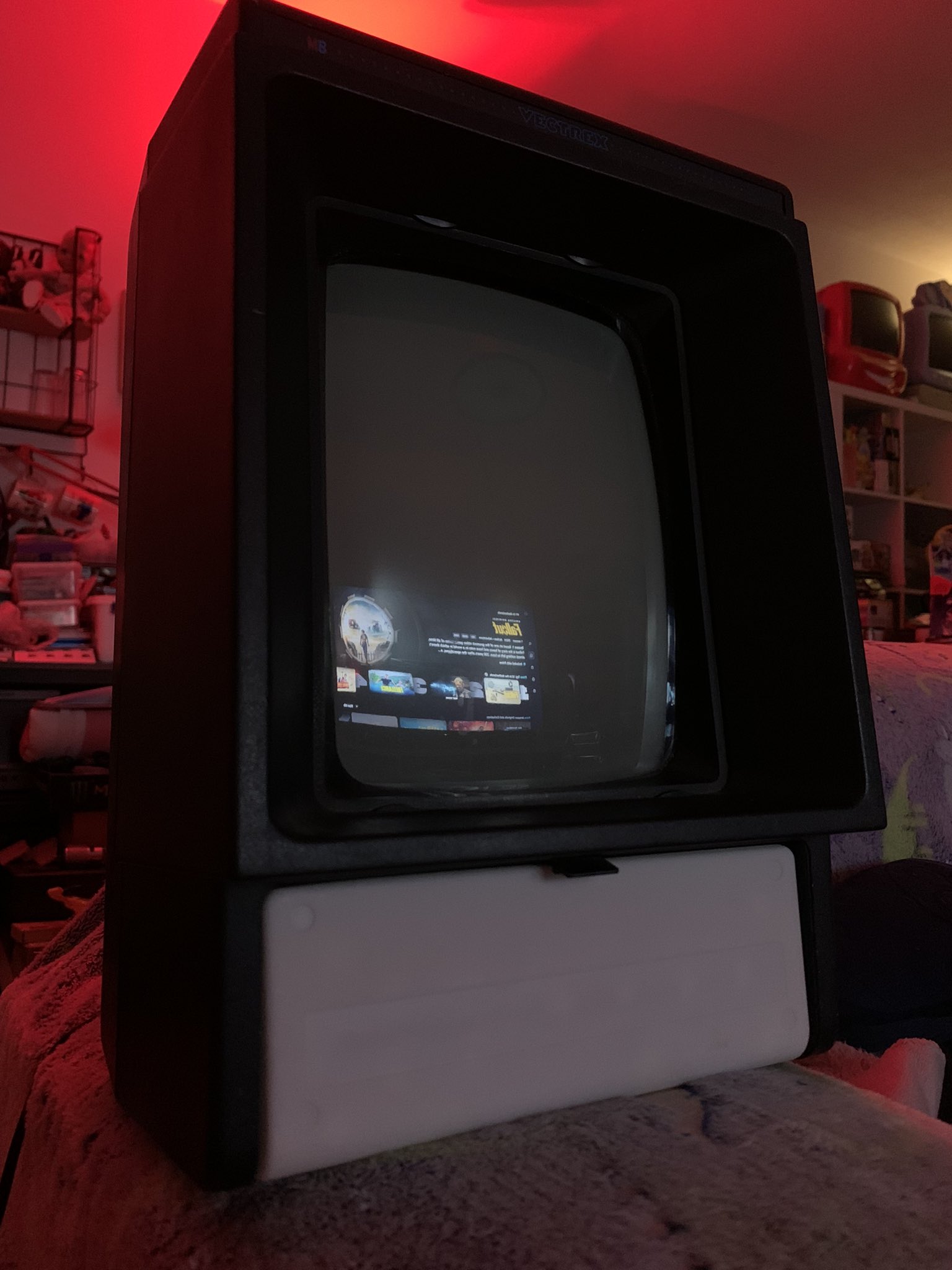 Vectrex Controller replacement Shell by RetroGameRevival | Download ...