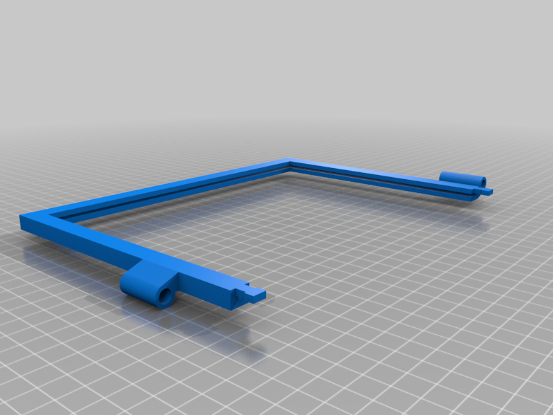 Miniatura 7 do modelo 3D A4 modular screen frame