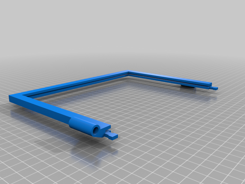 Miniatura 9 do modelo 3D A4 modular screen frame