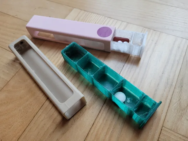 5-compartment Pill Box