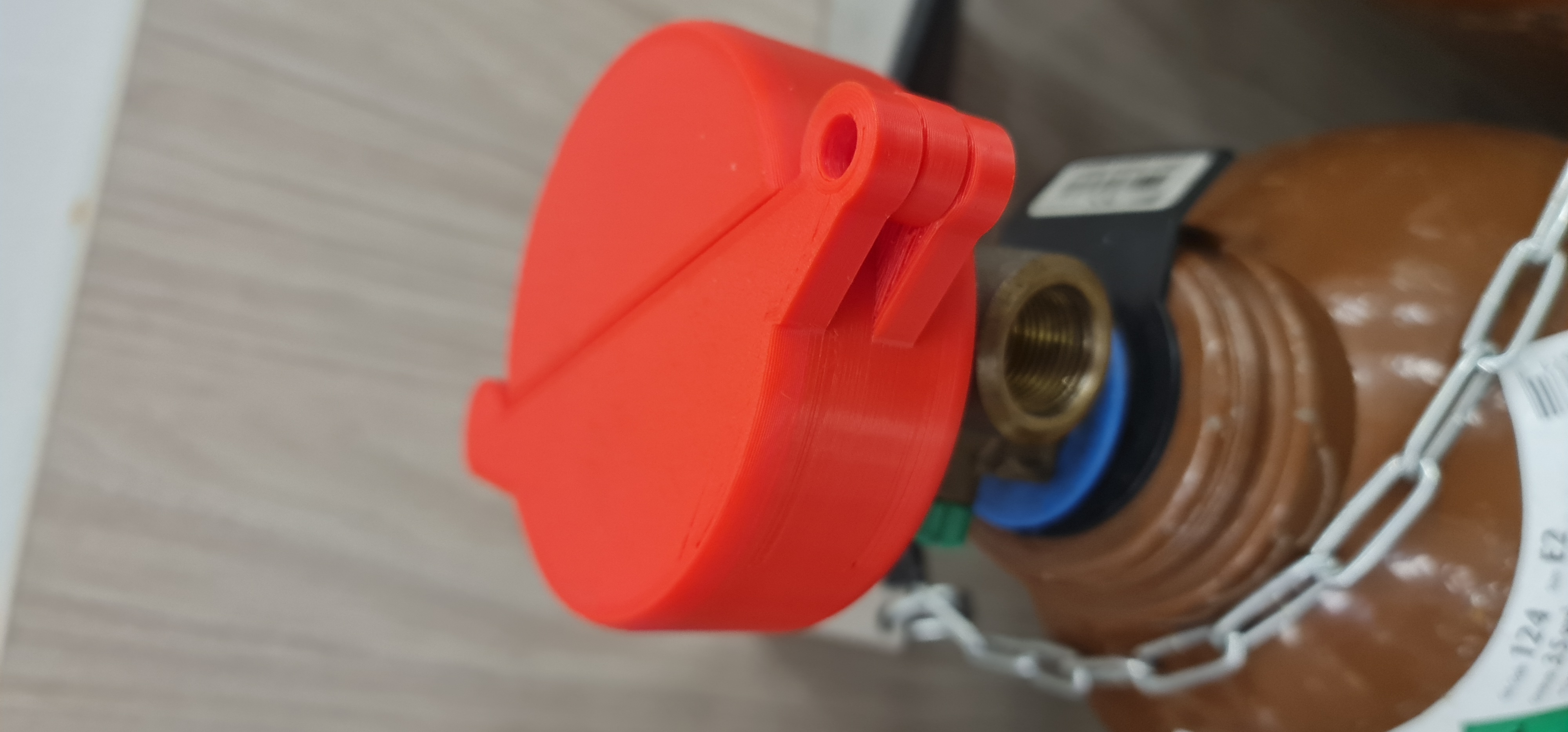 Gate Valve Lockout by Nick Hodge Download free STL model Printables com