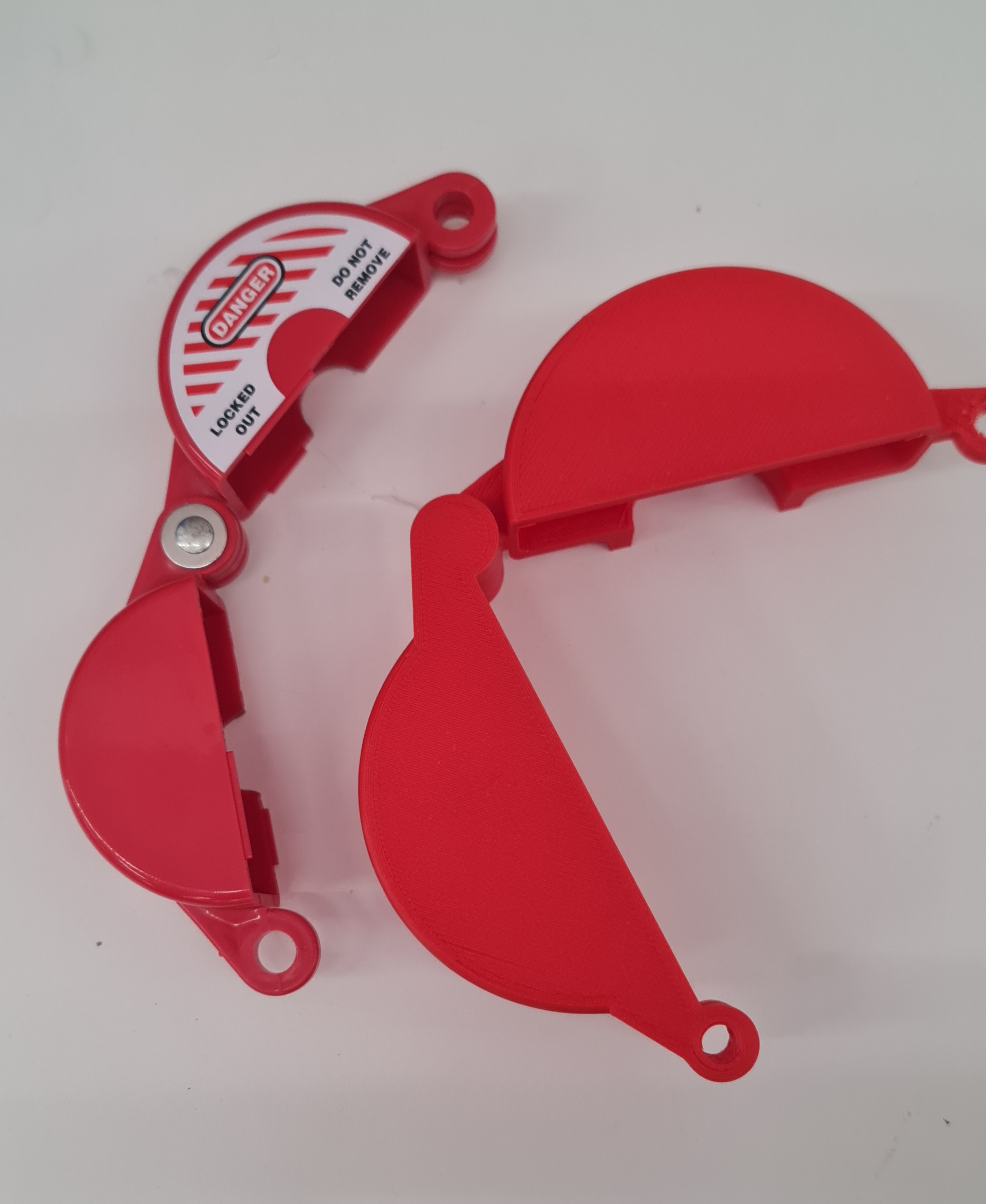 Gate Valve Lockout by Nick Hodge Download free STL model Printables com