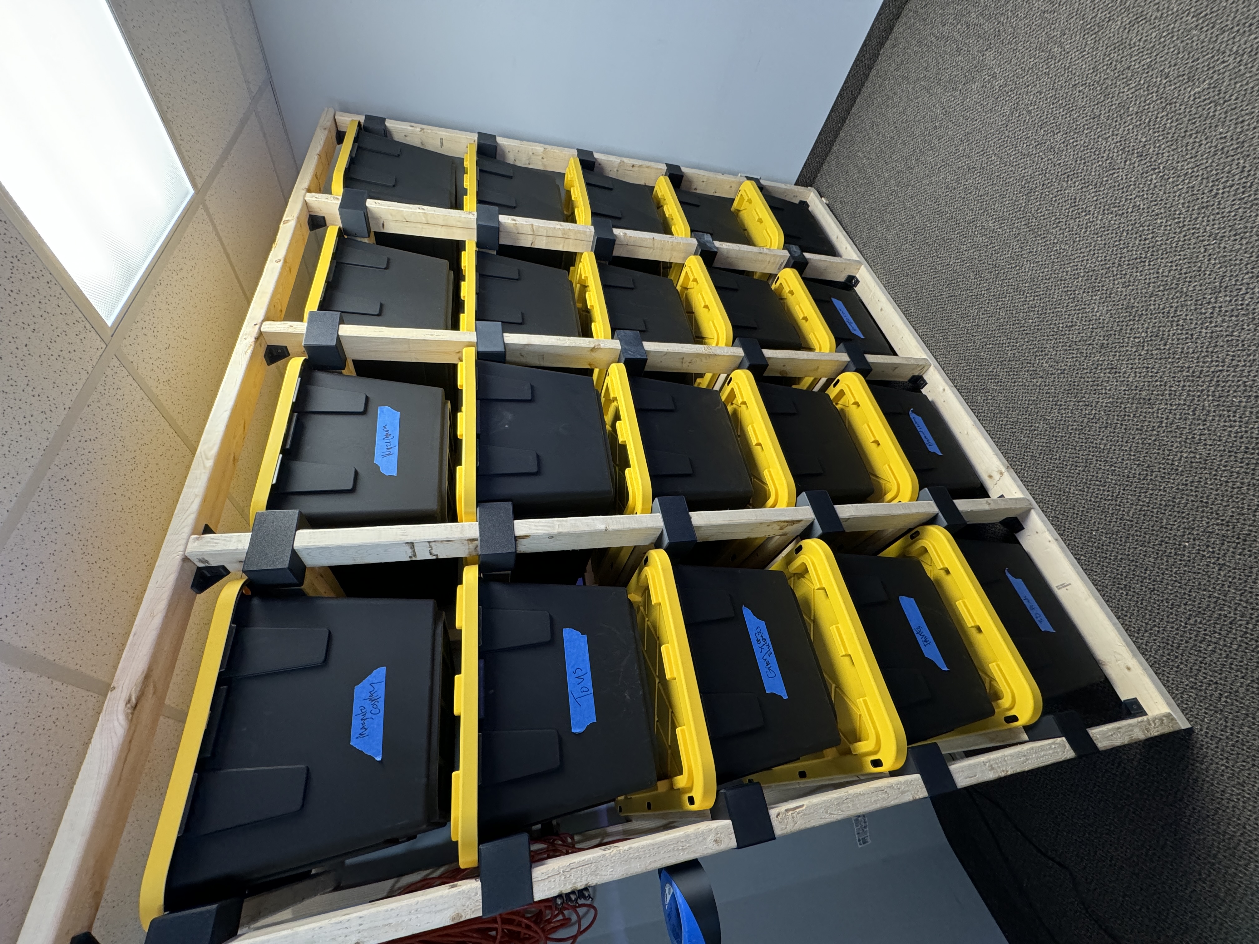 Decorative Cover For Storage Rack