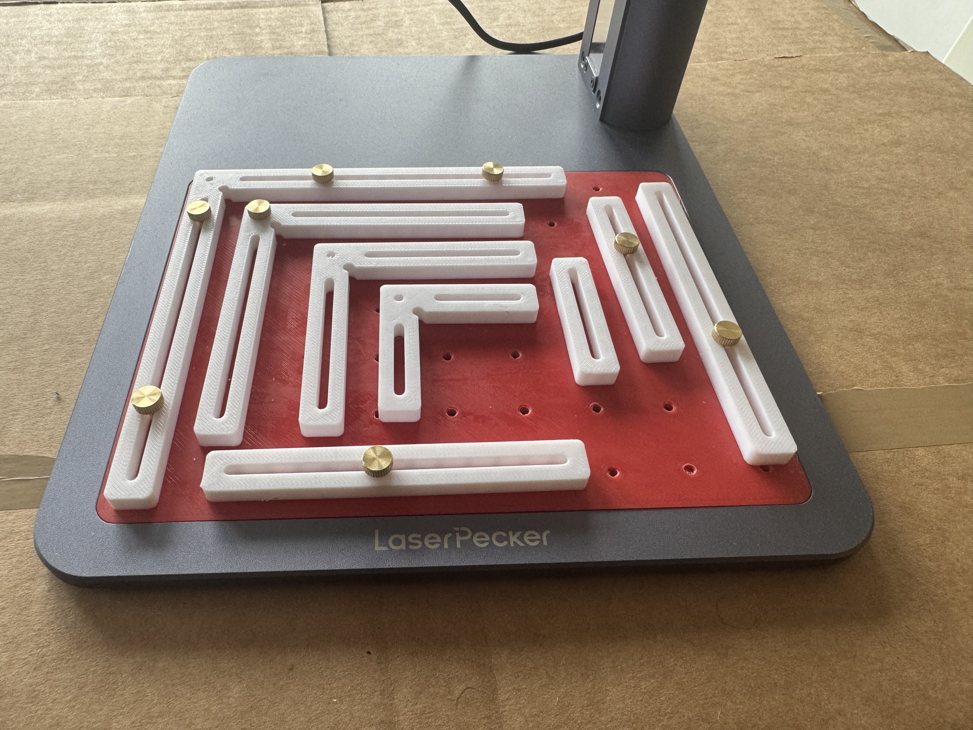 Laserpecker LP4 alignment jigs