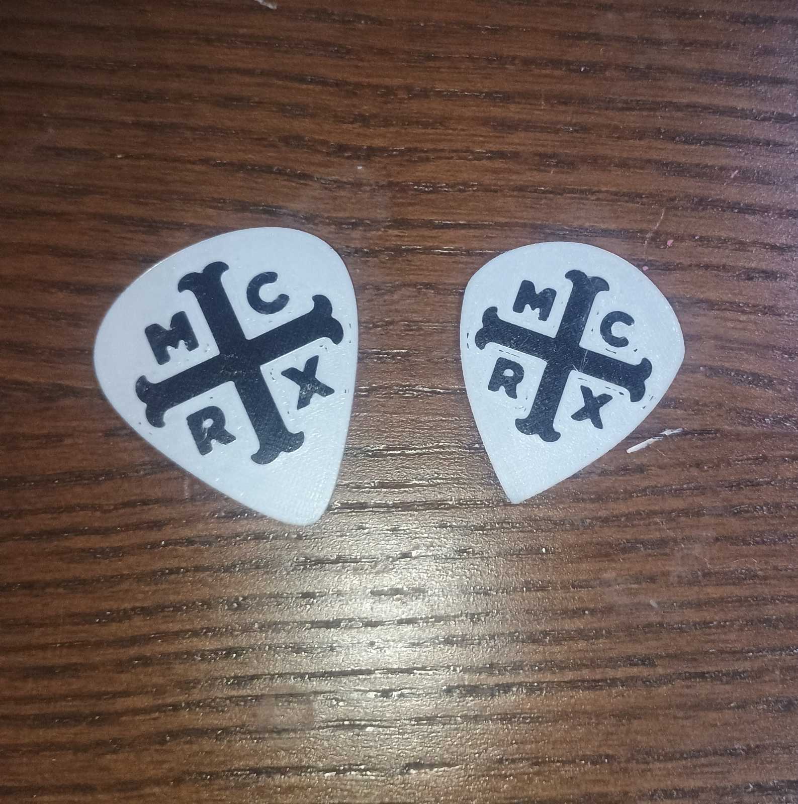My Chemical Romance guitar picks | regular and jazz