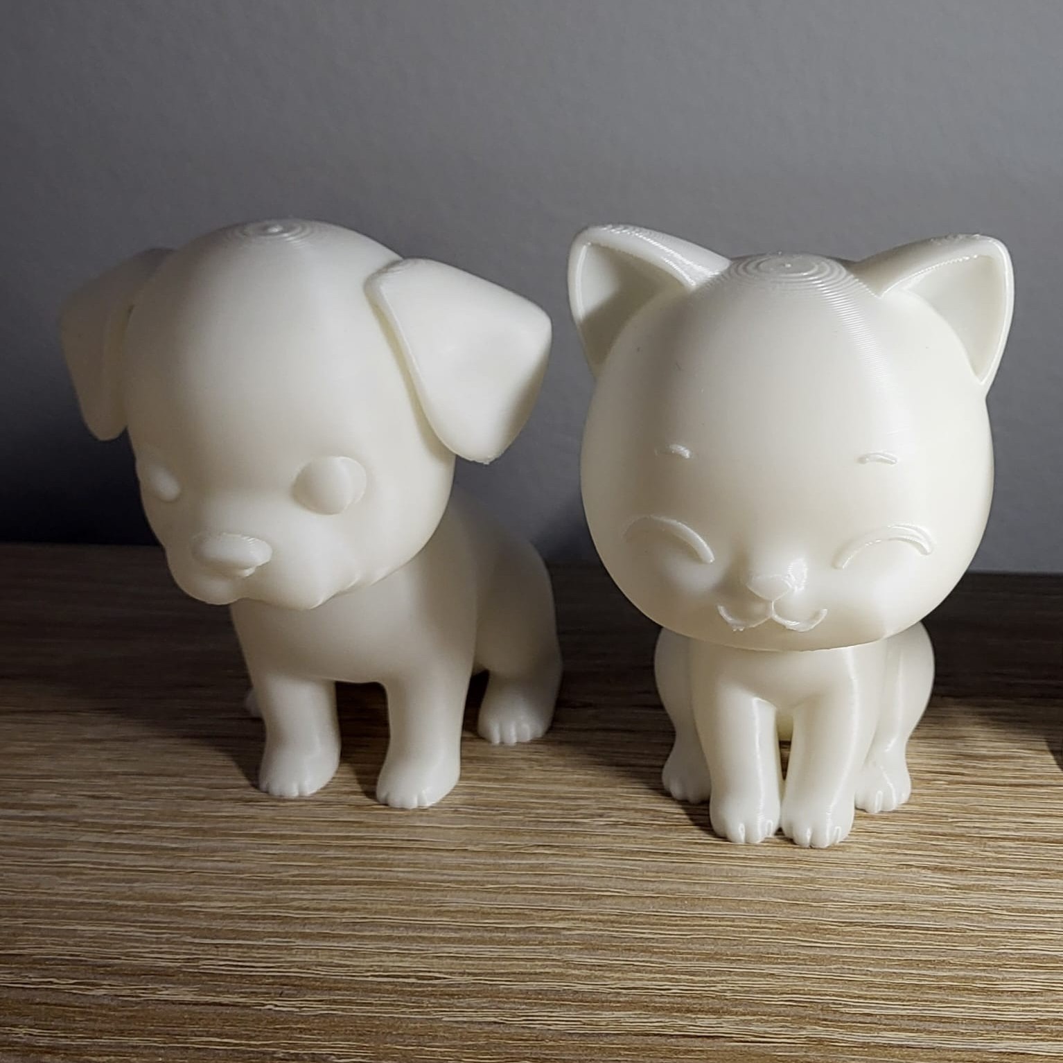 Dog and Cat statue