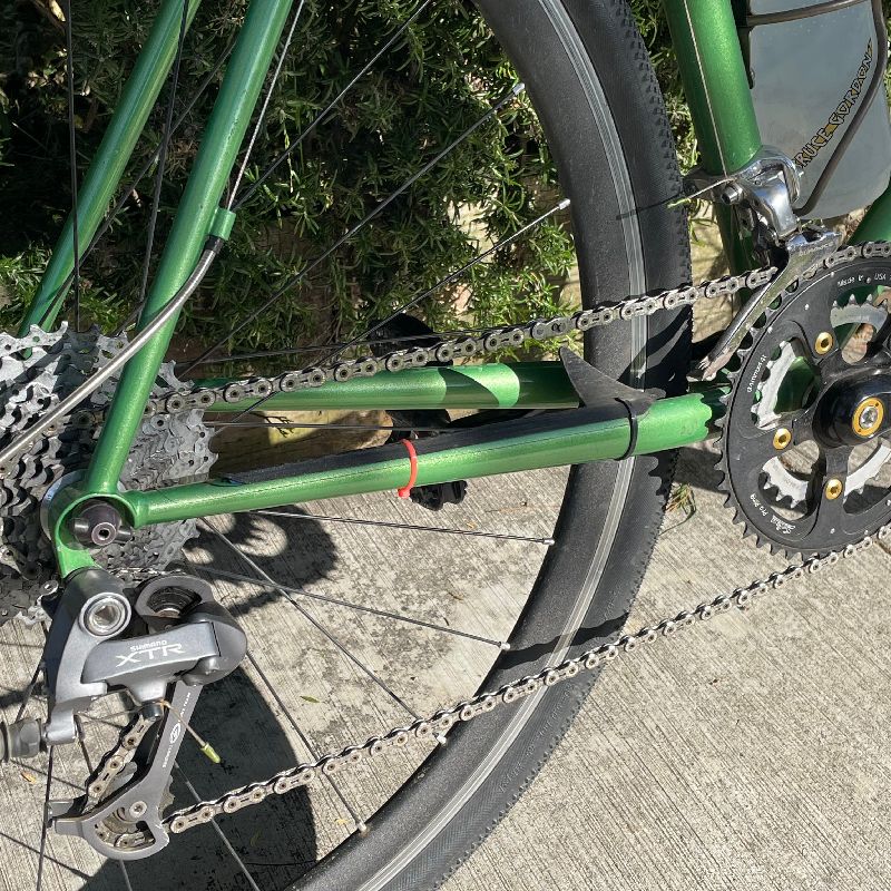 Shimano Shark Fin Bike Chainstay Deflector/Protector- Deore