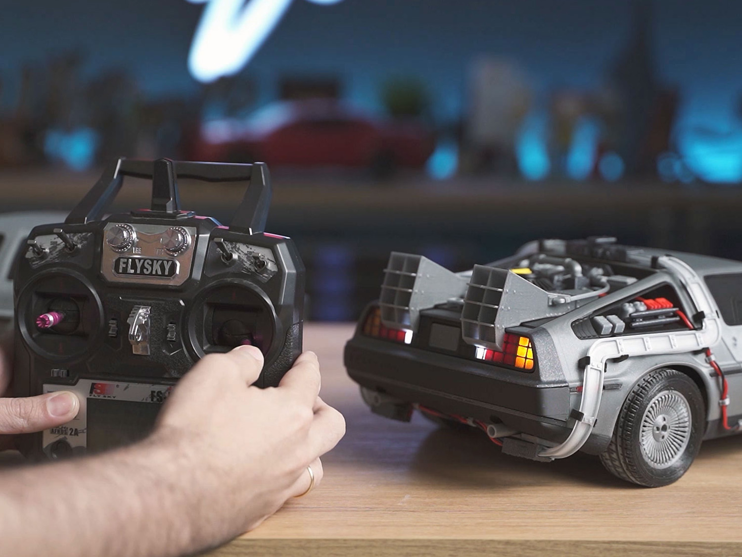 Back to the future DMC Delorean RC 1 10