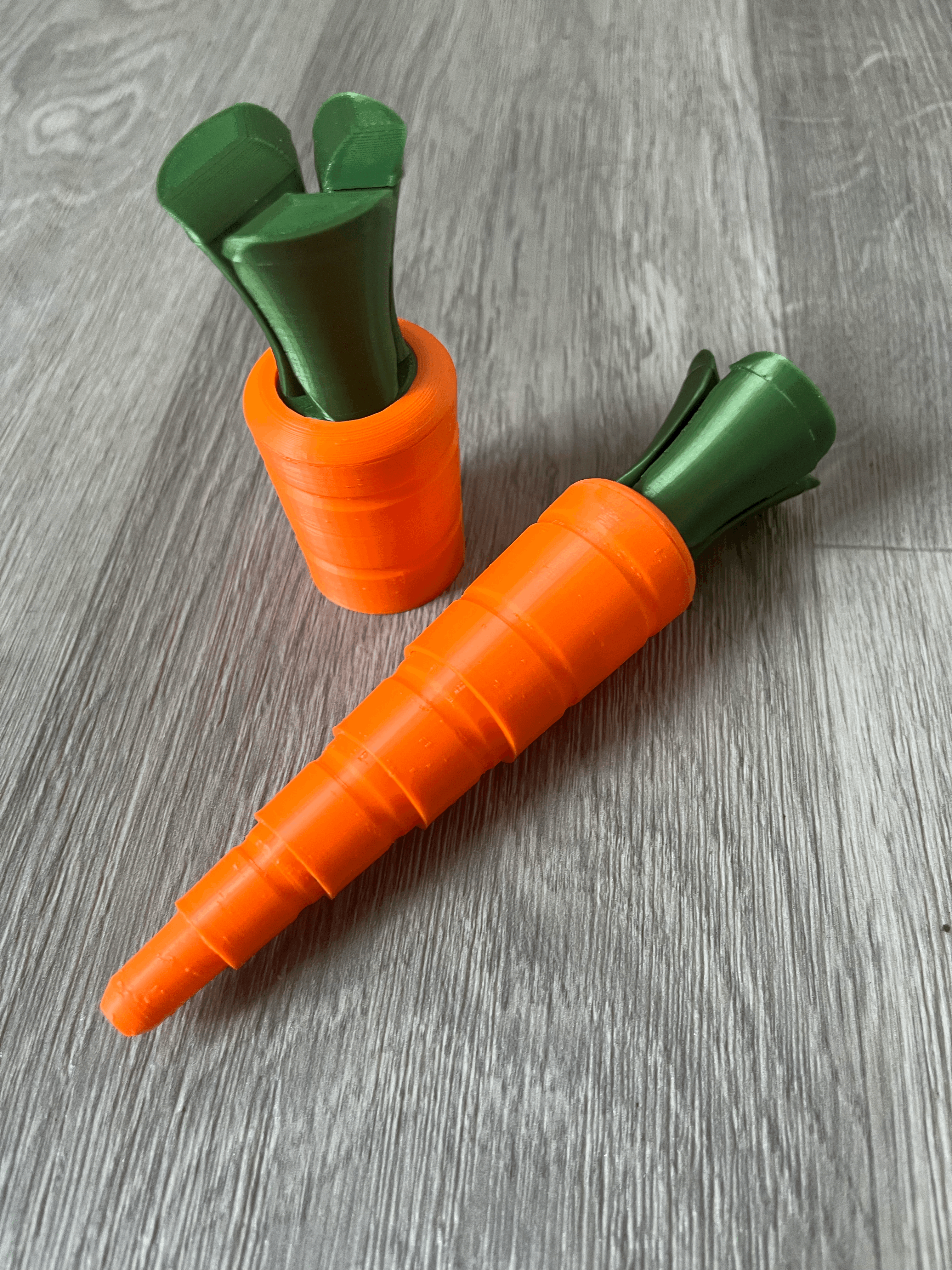 Collapsing carrot