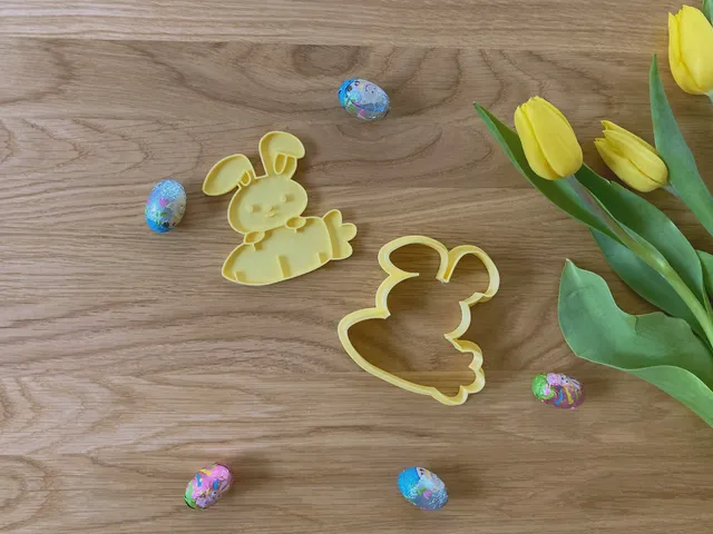 Bunny & Carrot Cookie Cutter