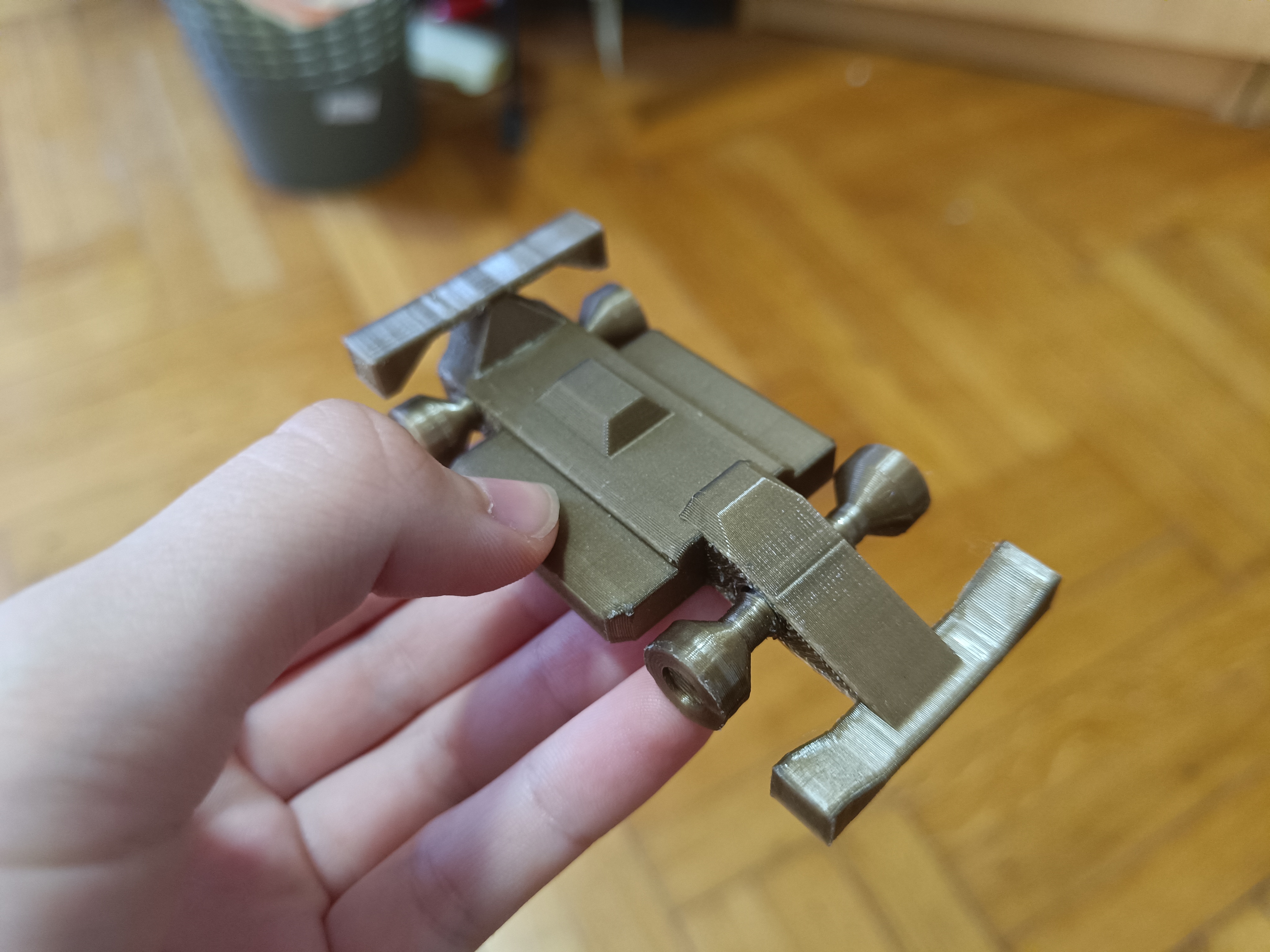 Print in place Racecar toy