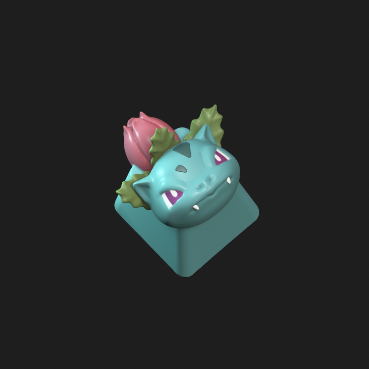 IVYSAUR KEYCAP Nº002 by Creative Dicks | Download free STL model ...