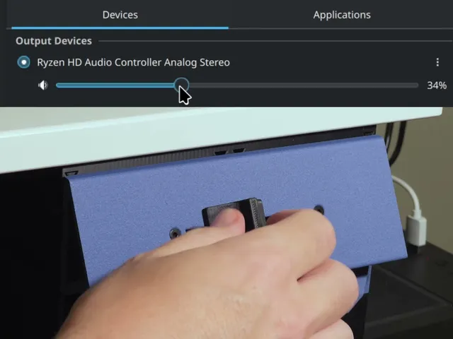 DIY Motorized Fader Volume Controller That Moves By Itself When Your PC Changes Volume (Plug and Play, Auto-Calibrates)