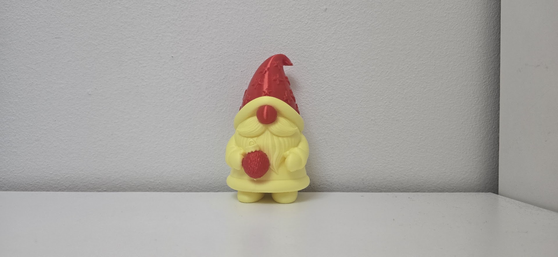 Gnome with Acorn Holiday Figurine