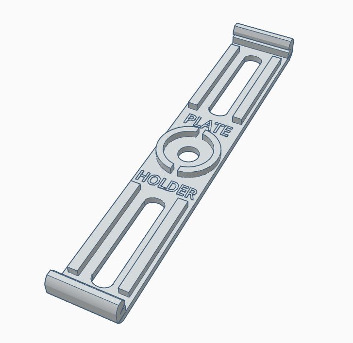 Kennzeichenhalter / Plate Holder