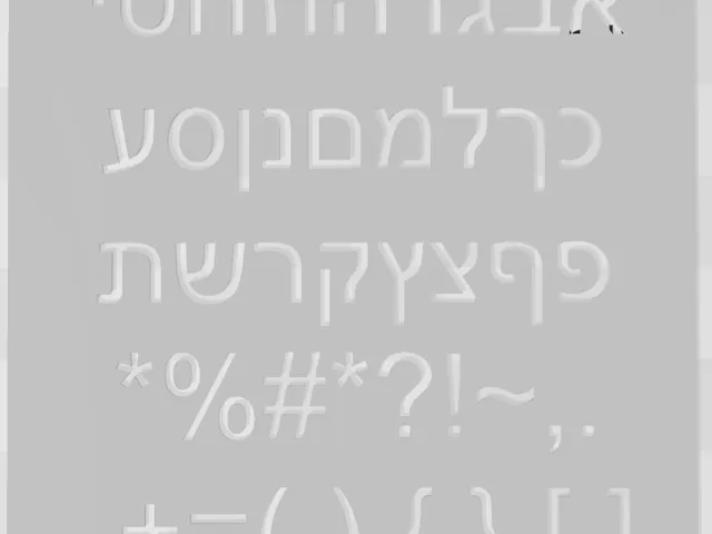 Hebrew Drawing Template Alef Beit + V1