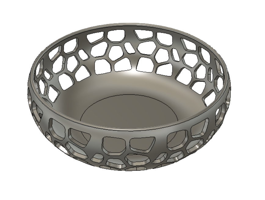 Voronoi miska / Voronoi bowl